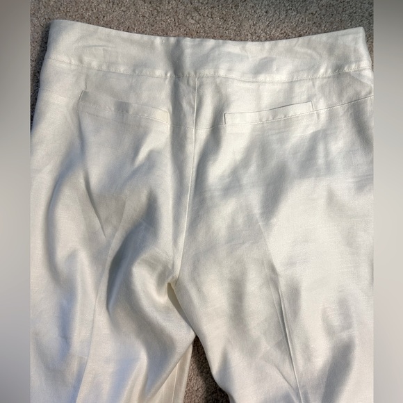 Cabi White Linen Trousers - Picture 5 of 7